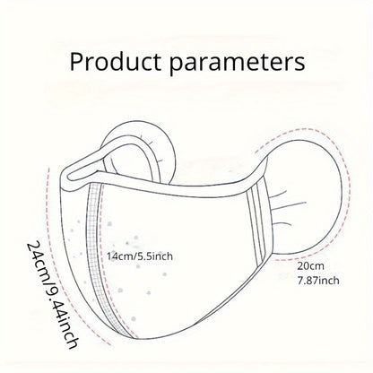 Winter Windproof, Cold Proof, Warm Mask, Anti Freezing, Breathable Men'S And Women'S Earmuffs, Thickened Outdoor Cycling Mask