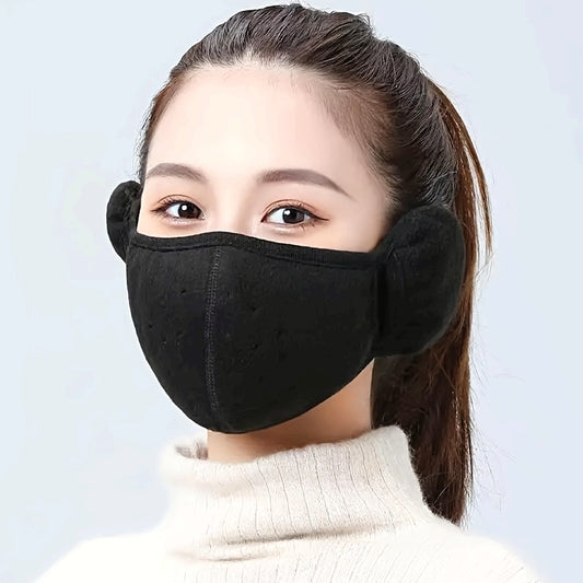Winter Windproof, Cold Proof, Warm Mask, Anti Freezing, Breathable Men'S And Women'S Earmuffs, Thickened Outdoor Cycling Mask